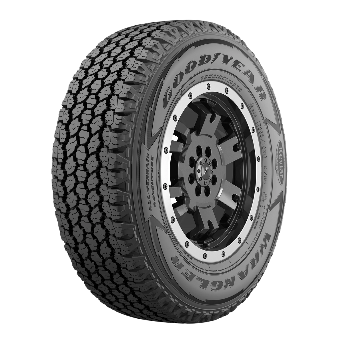 NEUMATICO LT245/75 R16 WRANGLER AT ADVENTURE 120/116S E (Kevlar)