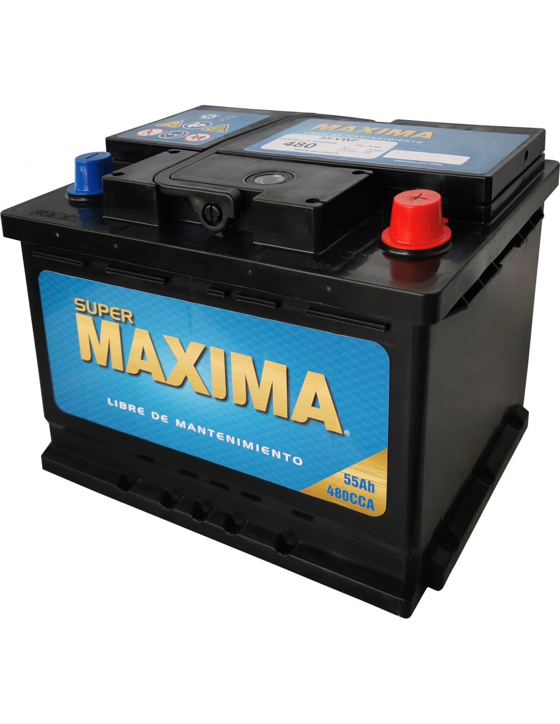 SUPER MAXIMA 55-VWF (55AH-480 CCA)